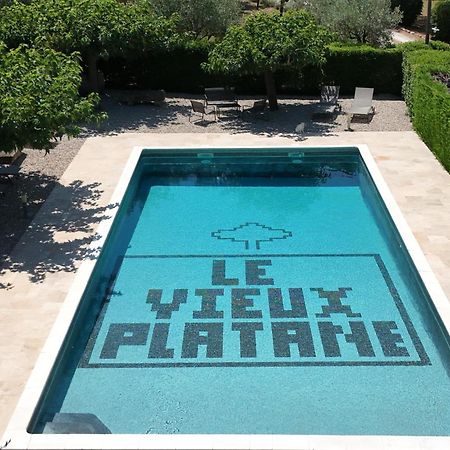Hotel Le Vieux Platane à Cairanne Extérieur photo